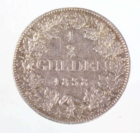 Bayern 1/2 Gulden 1838 - Foto 2