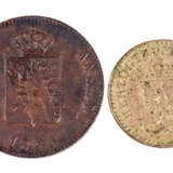 Anhalt 3 Pfennige 1840 u. 1 Groschen 1856 - Foto 2