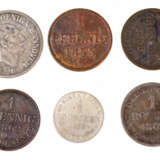 Hannover 6 Kleinmünzen bis 1862 - photo 1
