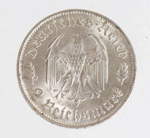 2 Reichsmark Friedrich Schiller 1934 F - photo 2
