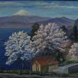 Peinture «Fuji-san au printemps», Toile, Peinture à l'huile, Réalisme, Peinture de paysage, Russie, 1992 - photo 1