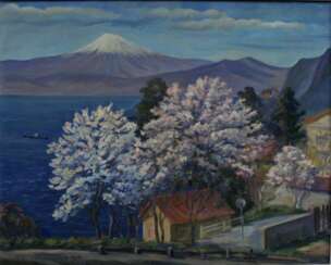 Fuji-san in spring