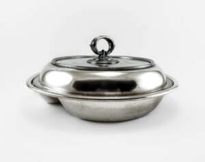 Сервировочный мармит, Elkington, Англия, Модерн, Серебрение, 1926 г.