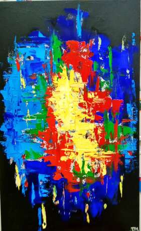 Design Painting “Soul”, Canvas, Acrylic paint, Abstractionism, 2020 - photo 1