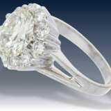 Ring: äußerst hochwertiger Brillantring, Mittelstein ca. 3,6ct - photo 2
