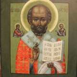 Икона "Св.Николай чудотворец - фото 4