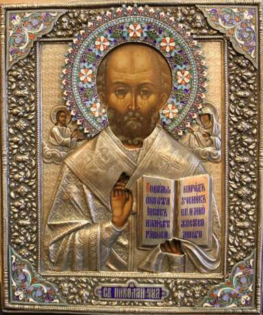 Икона "Св.Николай чудотворец - фото 1