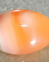 A real UNIQUE CARNELIAN cabochon [Kara-Dag Mts., Crimea].