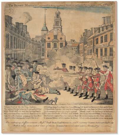 THE BLOODY MASSACRE PERPETRATED IN KING STREET, BOSTON, ON M... - Foto 1