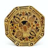 A STAFFORDSHIRE SLIPWARE DATED AND INITIALED PRESS-MOLDED OC... - фото 1