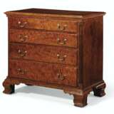 A CHIPPENDALE CARVED CHERRYWOOD CHEST-OF-DRAWERS - photo 2