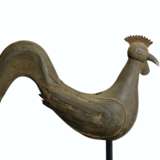 A MOLDED SHEET-IRON ROOSTER WEATHERVANE - photo 4