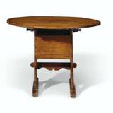 A PINE AND ASH HUTCH TABLE - photo 1