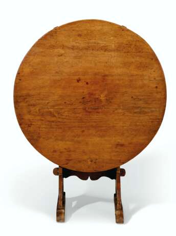 A PINE AND ASH HUTCH TABLE - Foto 2
