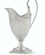 Myer Myers (1723 - 1795). AN AMERICAN SILVER CREAM JUG