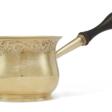 A GEORGE III SILVER-GILT BRANDY WARMER SAUCEPAN - Auction prices