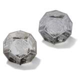 TWO RUSSIAN ROCK CRYSTAL ZODIAC PAPERWEIGHTS - photo 1