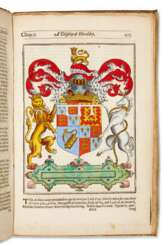English heraldry, hand-colored copy