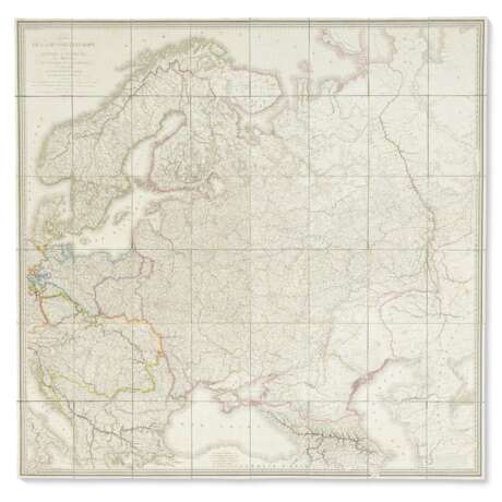 Lapie's map of Russia and environs - Foto 1