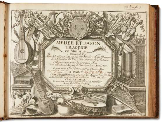 Salomon's 1713 opera, Médée et Jason - фото 1