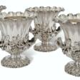 A SET OF FOUR GEORGE IV SILVER WINE COOLERS - Auction archive