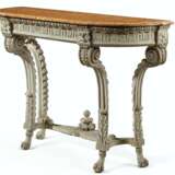 A LATE LOUIS XV GRAY-PAINTED SIDE TABLE - Foto 2
