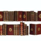 ARMORIAL BINDINGS – a group of 25 works in red morocco armor... - photo 1
