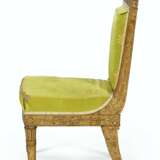 A PAIR OF EMPIRE GILTWOOD CHAISES D'ENFANT - фото 3