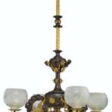 AN AMERICAN ROCOCO REVIVAL PARCEL-GILT AND PATINATED BRONZE ... - Foto 2