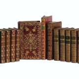 DECORATIVE BINDINGS – a group of 8 works bound in red morocc... - photo 1