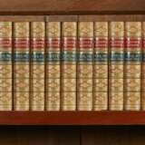 DECORATIVE BINDINGS – three sets of calf-bound books in Engl... - photo 2