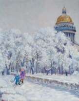 Иней. Исаакий Иней. Исаакий