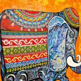 Peinture «L'éléphant», Toile sur le sous-châssis, Peinture à l'huile, Animaliste, Russie, 2020 - photo 6