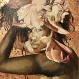 Design Gemälde, Gemälde „Augentiefe“, Leinwand, Acrylfarbe, Abstrakter Expressionismus, Genre Nude, 2020 - Foto 1