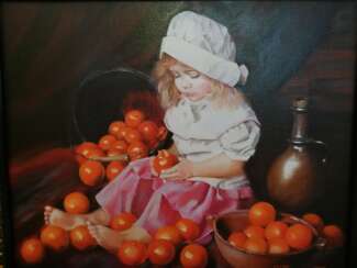 "Girl with Oranges"
