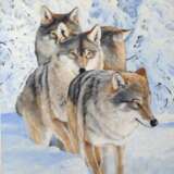 Painting “February”, Canvas, Oil paint, Realist, Animalistic, 2020 - photo 1
