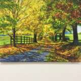 Painting “Autumn colors”, Canvas on the subframe, Oil paint, Realist, Landscape painting, 2020 - photo 1