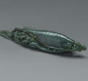Jade (Nephrite) Fish Figure