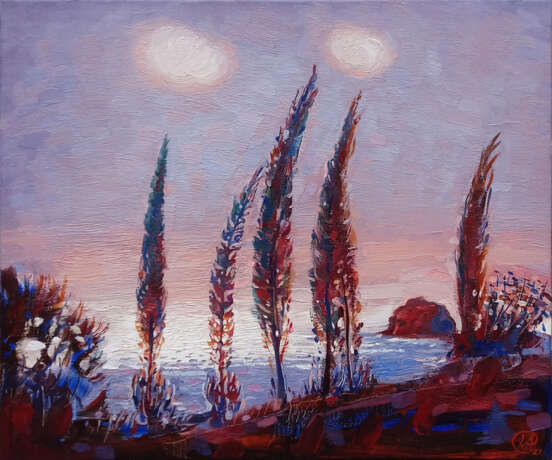 Painting “Crimean breeze”, Canvas, Oil paint, Contemporary art, Landscape painting, Ukraine, 2021 - photo 1