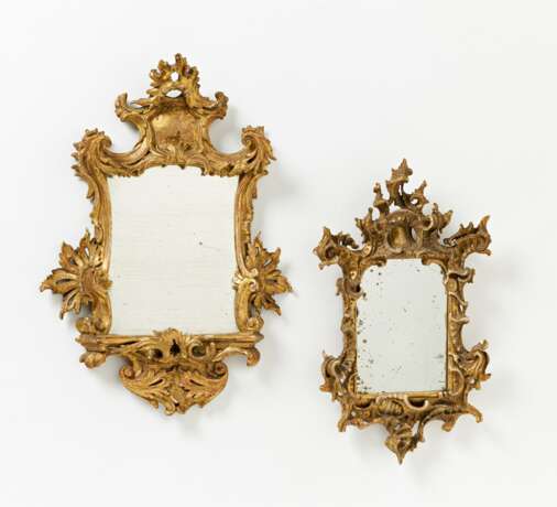 Zwei kleine Spiegel Stil Rokoko - photo 1