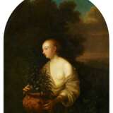 Junge Frau mit Vase - фото 1