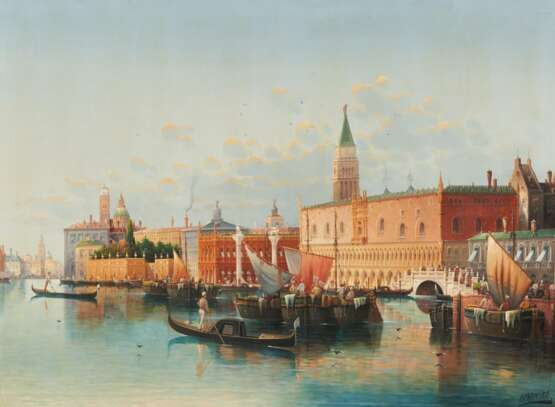 Vor dem Dogenpalast in Venedig - photo 1