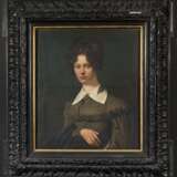 Portrait einer jungen Dame mit weißem Kragen (Eleonore Böcking, 1805 - 1868?) - фото 2