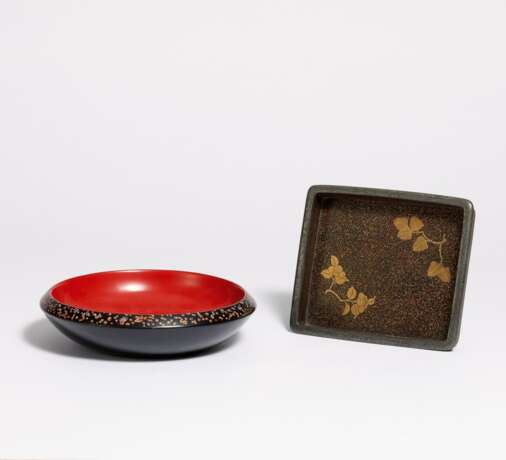 Kleines Einsatztablett (bon) und flache Schale für Süßigkeiten - Foto 1