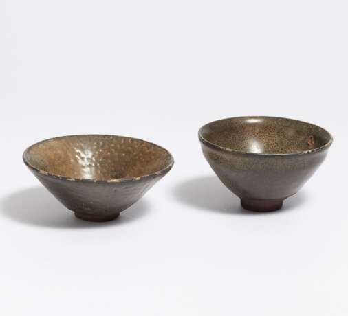 Zwei Tenmoku-Teeschalen - Foto 1