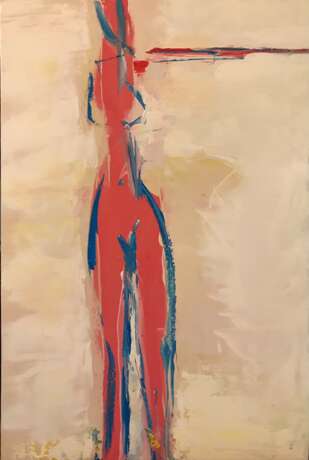 Без названия Canvas on the subframe Oil paint Modern art Nude art 2021 - photo 1