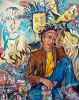 Jean Michel Basquiat-1960/1988 Jean Michel Basquiat-1960/1988