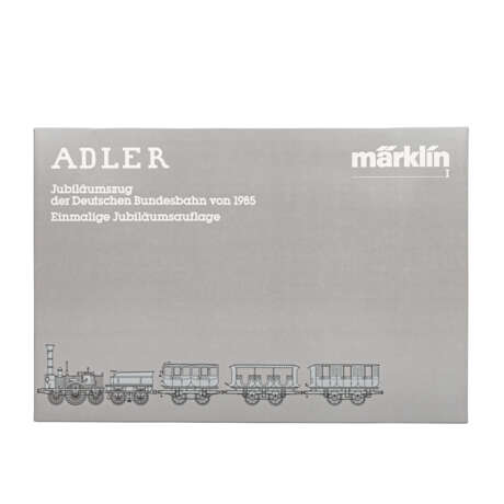 MÄRKLIN Personenzug "Adler" 5751, Jubiläumsauflage, Spur 1, - Foto 3