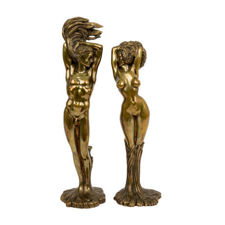 FUCHS, ERNST (1930-2015) Skulpturenpaar "Daphne" und "Apoll" - Foto 1