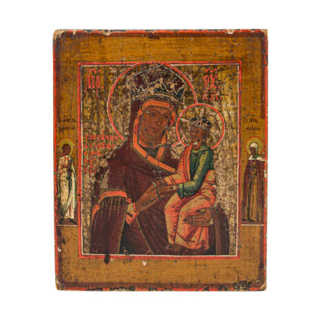 Ikone "Gottesmutter der Passion", Russland 18./19. Jahrhundert, - фото 1